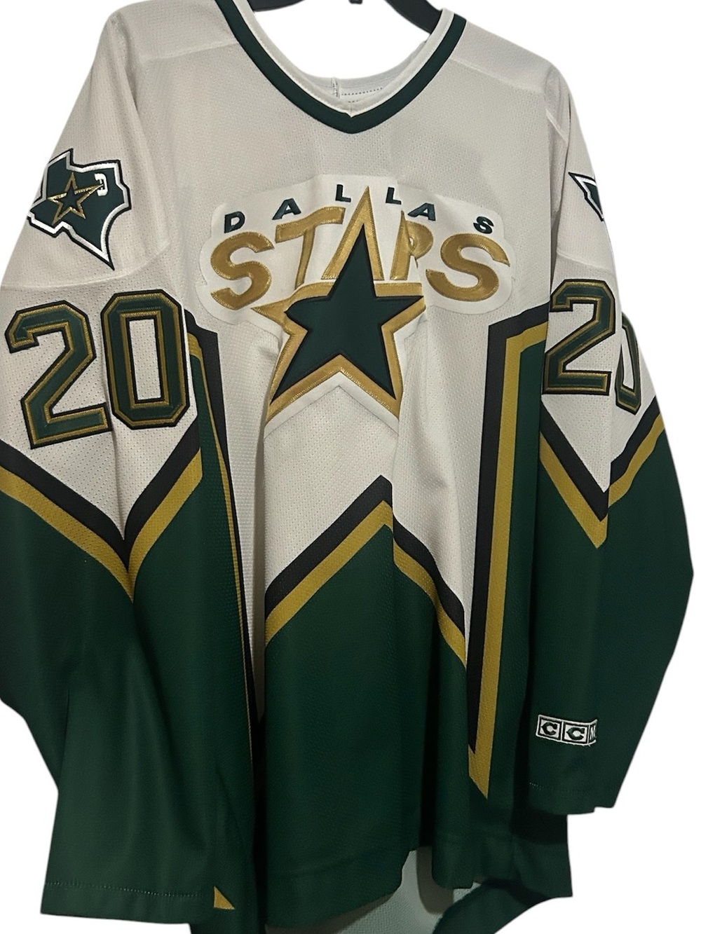 Dallas Stars Eddie Belfour Jersey Size Large - Picture 5 of 9